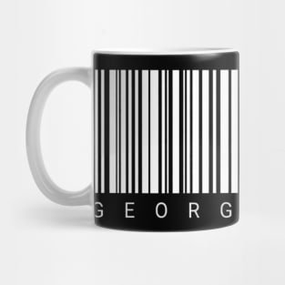 george  barcod art v1 Mug